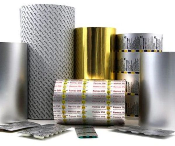 Feuille aluminium imprimé pour blister pharmaceutique